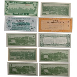 Canada Merchant Script Almonte, Smith Falls Etc. (10 Pieces)