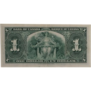 Bank of Canada 1937 $1 Banknote Gordon-Towers M/E BC-21c