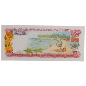 Bahamas 1968 3 Dollars