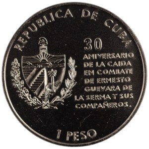 Cuba 1997 1 Peso Che Guerilla Fighter