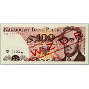 PRL, 100 zloty 1.06.1979, MODEL, No. 2423, EU series