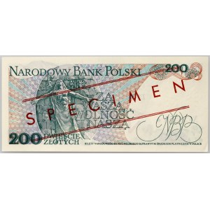 People's Republic of Poland, 200 zloty 1.06.1986, MODEL, No. 0558, CR series