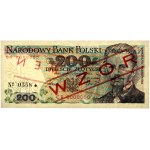 People's Republic of Poland, 200 zloty 1.06.1986, MODEL, No. 0558, CR series