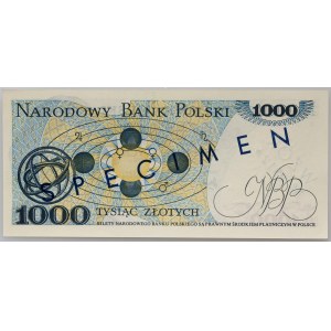 PRL, 1000 złotych 2.07.1975, WZÓR, No. 0812, seria A