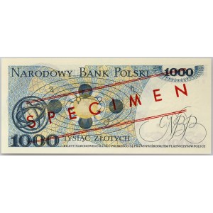 People's Republic of Poland, 1000 zloty 1.06.1979, MODEL, No. 0836, BM series