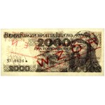 People's Republic of Poland, 2000 zloty 1.06.1979, MODEL, No. 0826, series S