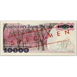 PRL, 10000 zloty 1.12.1988, MODELLO, n. 0787, serie W