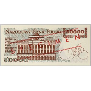 PRL, 50000 zloty 1.12.1989, MODEL, No. 0891, series A