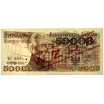 PRL, 50000 zloty 1.12.1989, MODEL, No. 0891, series A