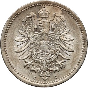 Germany, Empire, 50 pfennig 1875 C, Frankfurt am Main