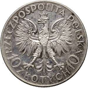 II RP, 10 zloty 1933, Warsaw, Romuald Traugutt