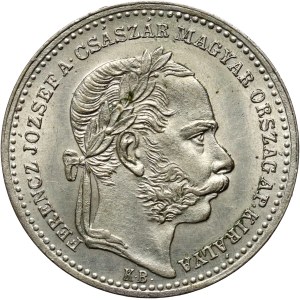 Hungary, Franz Joseph I, 20 kreuzer 1868 KB, Kremnica