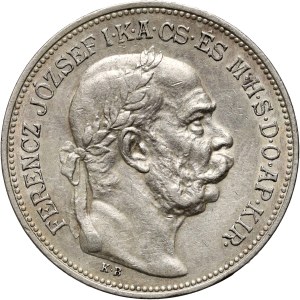 Hungary, Franz Joseph I, 2 Korona 1912 KB, Kremnica