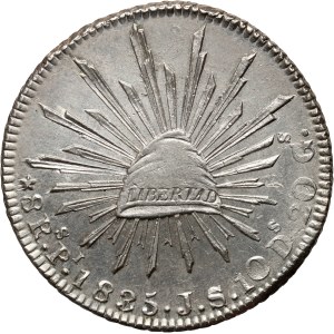 Mexico, 8 reales 1835 PI JS, Potosi