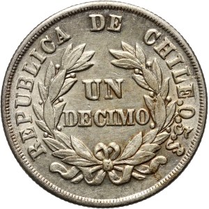 Chile, decimo 1887 So, Santiago