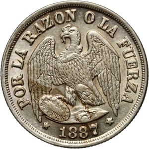 Chile, decimo 1887 So, Santiago