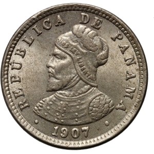 Panama, 1/2 centesimo 1907, Philadelphia