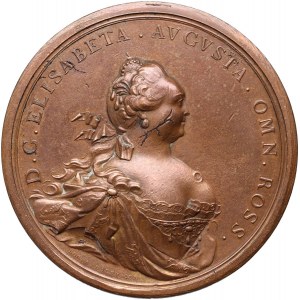 Russia, Elizabeth I, Medal `Birth of Crown Prince Paul` 1754