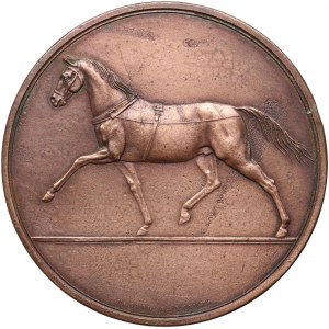 Russia, Nicholas I, `Imperial prize for stud-farm trotting horse in St. Petersburg 1845