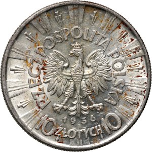 II RP, 10 zloty 1936, Warsaw, Józef Piłsudski