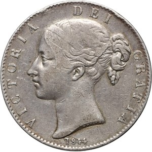 Great Britain, Victoria, crown 1844, London