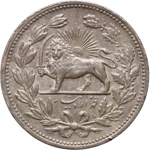 Iran, Schah Mozaffar ad-Din, 5000 Dinar 1320 (1902), St. Petersburg