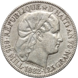 Haiti, 50 centimes 1882, Paris