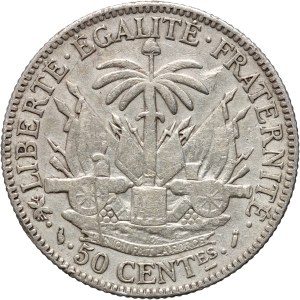 Haiti, 50 centimes 1882, Paris