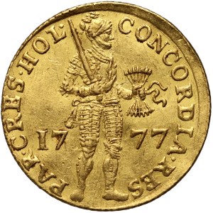 Nizozemsko, holandský dukát 1777, Dordrecht