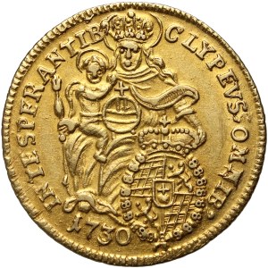 Germany, Bavaria, Charles Albert, 1/2 Carolin 1730, Munich