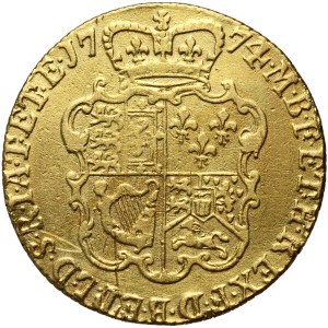 Großbritannien, Georg III., Guinea 1774