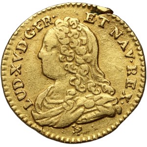 France, Louis XV, 1/2 louis d'or 1726 N, Montpellier