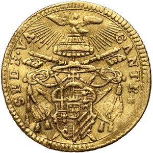 Watykan, Państwo Kościelne, Sede Vacante, cekin 1774, Rzym