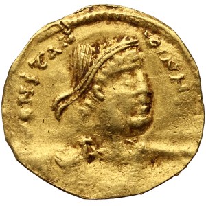 Byzanc, Konstantin IV Pogonatos, 668-685, tremissis, Konstantinopol