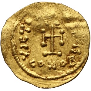 Byzanc, Konstantin IV Pogonatos, 668-685, tremissis, Konstantinopol