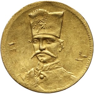 Iran, Schah Naser ad-Din 1848-1896, 1/2 Toman ohne Datum