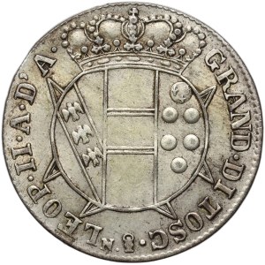 Italy, Tuscany, Leopold II, 10 quattrini 1853