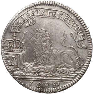 Italy, Naples, Charles II, carlino (10 grana) 1684