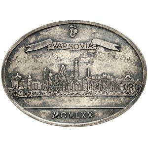 People's Republic of Poland, 1970 medal, Numismatics Club of the Capital House of Culture in Warsaw