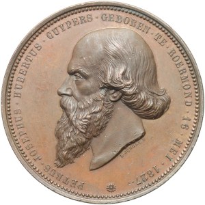 Netherlands, medal from 1885, Pierre Cuypers