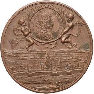 Austria, Leopold I, medal from 1686, Emperor's Victories in Hungary