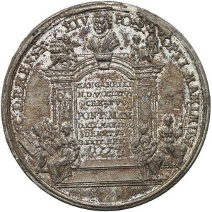 Rakousko, Josef II., medaile z roku 1774, na památku papeže Klementa XIV.