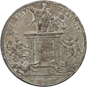Rakousko, Josef II., medaile z roku 1774, na památku papeže Klementa XIV.