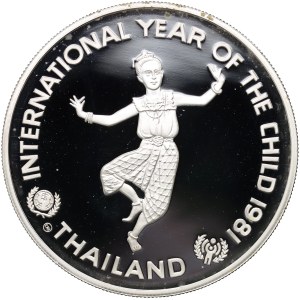 Thailand, Rama IX, 200 baht 1981, International Year of Children