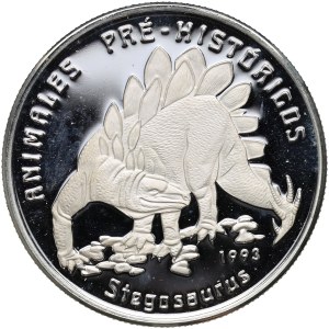 Guinea-Bissau, 10,000 pesos 1993, Stegosaurus