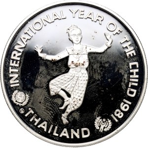 Thailand, Rama IX, 200 baht 1981, International Year of Children