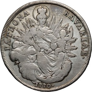 Germany, Bavaria, Maximilian III Joseph, Thaler 1770, Munich