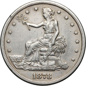 United States of America, Trade Dollar 1878 S, San Francisco