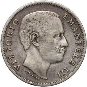 Italy, Victor Emmanuel III, lira 1905 R, Rome
