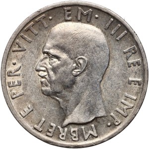 Albania, Victor Emmanuel III, 5 lek 1939 R, Rome
